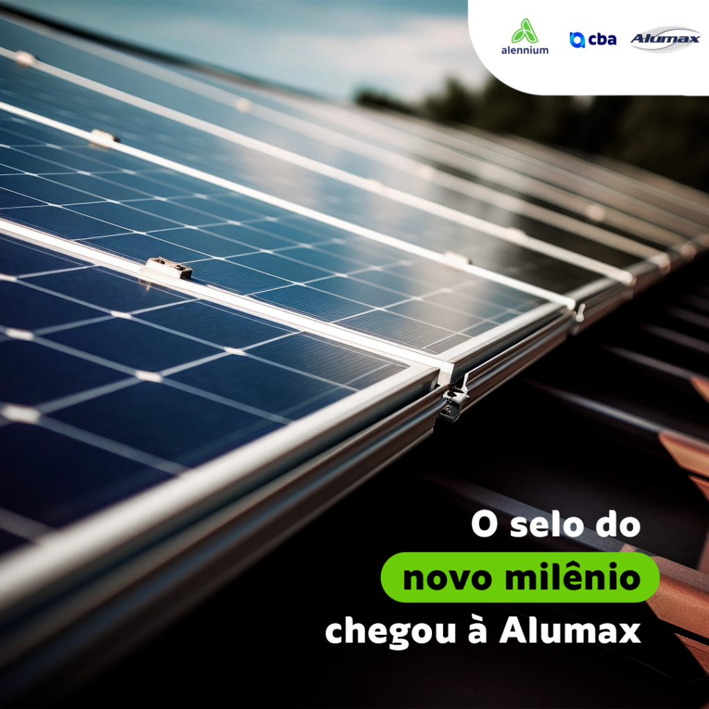 O selo do novo milênio chegou à Alumax